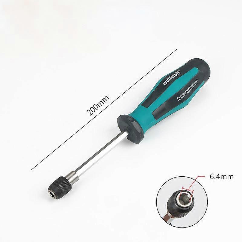 Screwdriver With magnet, 200mm, silver