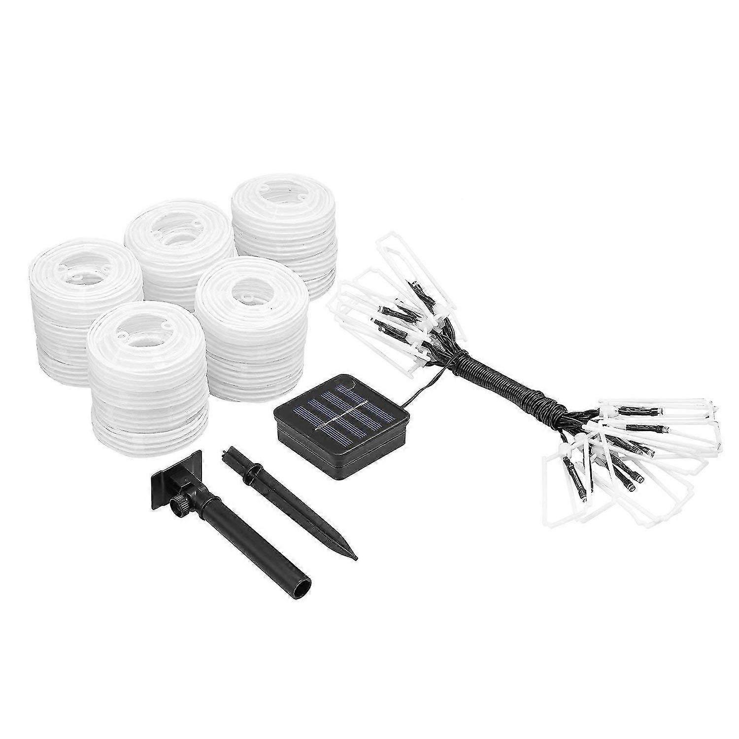Solar String Lights Lanterns Shape Waterproof
