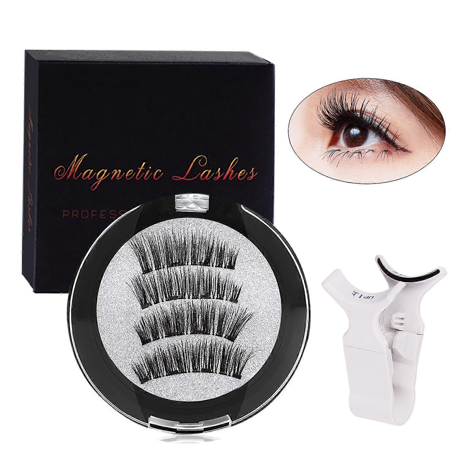 INF Magnetische Wimpern mit Applikator Modell 1
