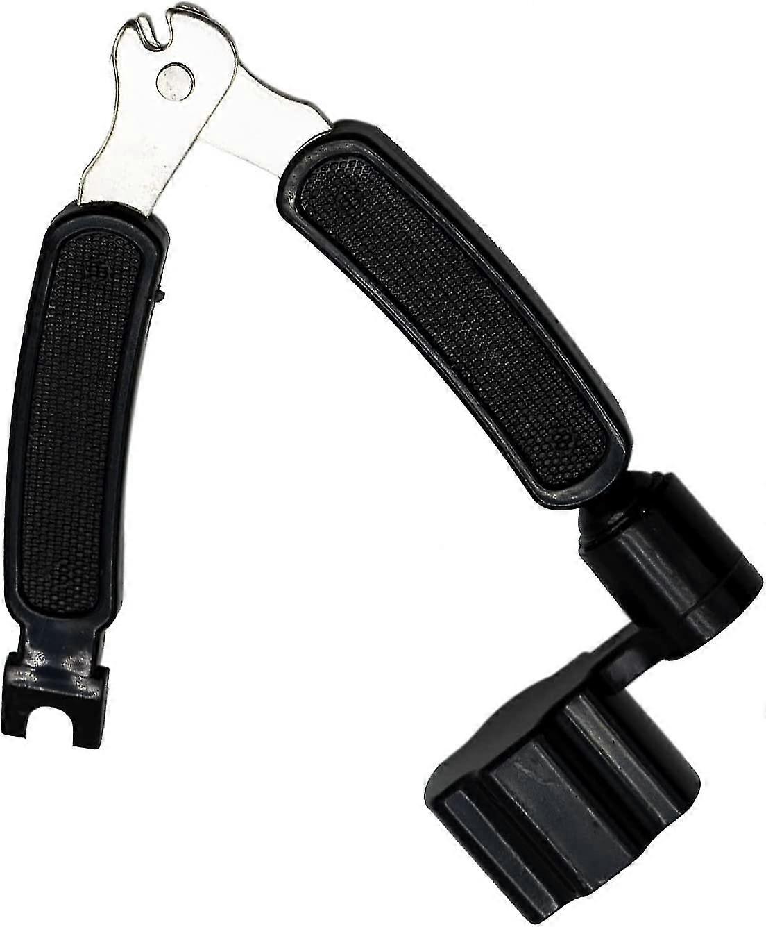 Guitar String Changing Tool Guitar String Cutter Guitar Tuner Multifunctional Guitar Repair Accessories (black) (1pcs)