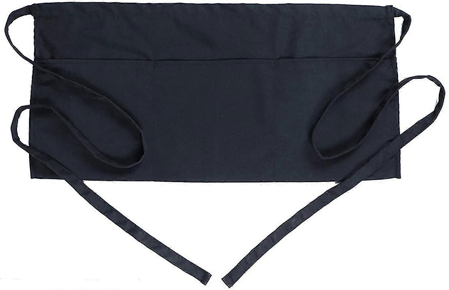Server Aprons With 3 Pockets - Waist Apron