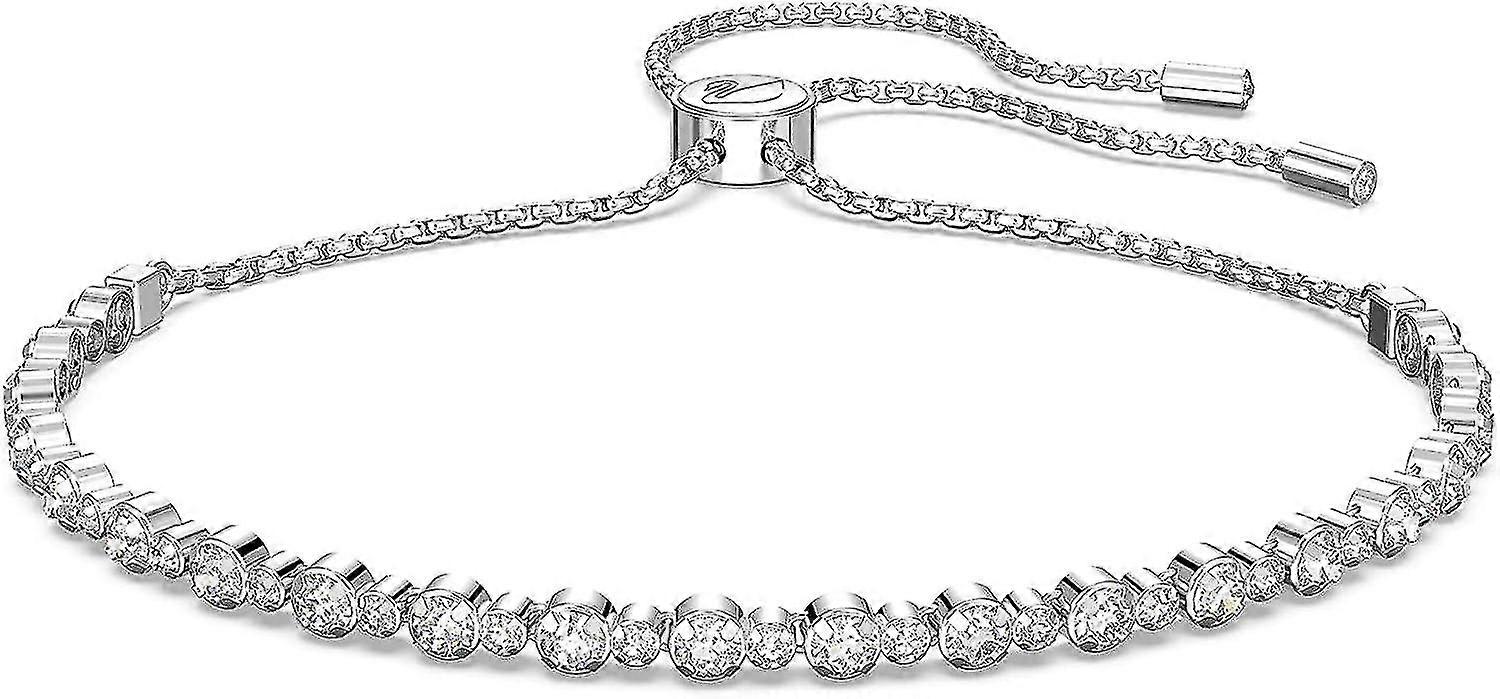 Subtle Bracelet Jewelry Collection, Clear Crystals