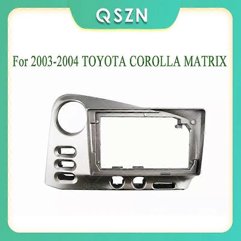 2 Din Autorádio Fascie Fascias Panel Frame CD DVD Dash Audio Interiér pro 2003-2004 TOYOTA COROLLA MATRIX