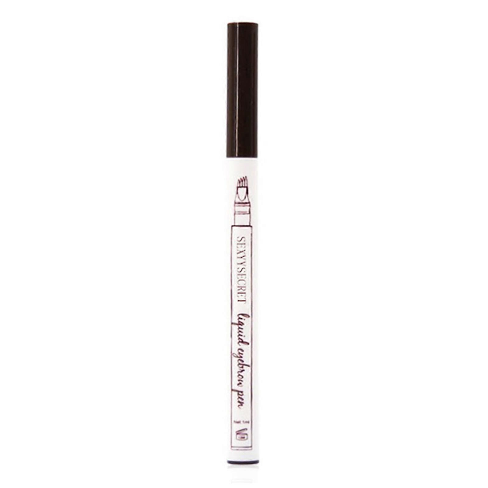 Waterproof Brow Pencil with Micro-Fork Tip Sweat-Proof Long Lasting Eyebrow Stick for Women Girls