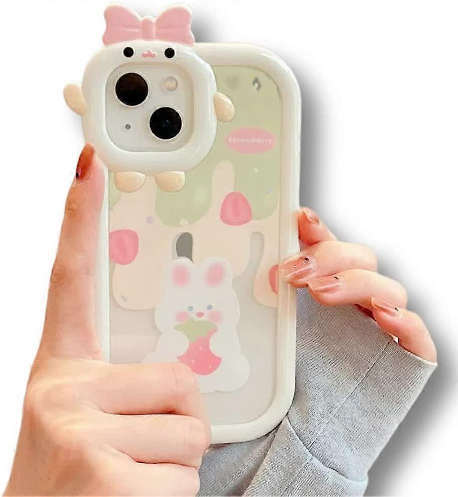 Br iPhone Hlle, Kompatibel mit iPhone 14 Pro Max Hlle Kawaii Niedliche  sthetik Y2K Pastell Anti-Drop Cover (D-Strawberry Rabbit Bunny,  1-i14ProMax) | Fruugo DE