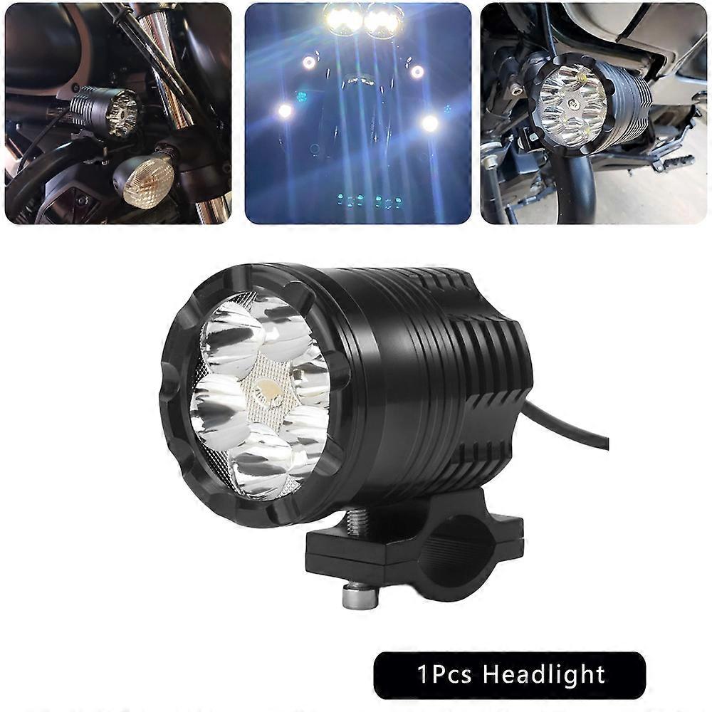 Ekstra LED-frontlykter for motorsykkellys Projektor Blinkende frontlys Tåkelys Lampe Quad tilbehør