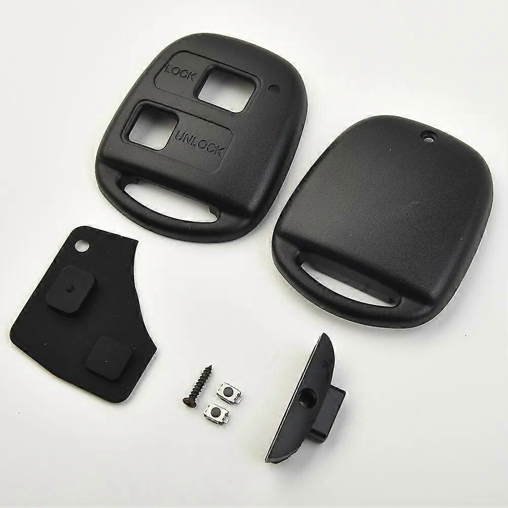 Car Remote Key Button Pad Remote Car Key Case Button Shell Case Micro Switch For Toyota Corolla Car Key For Toyota Prado