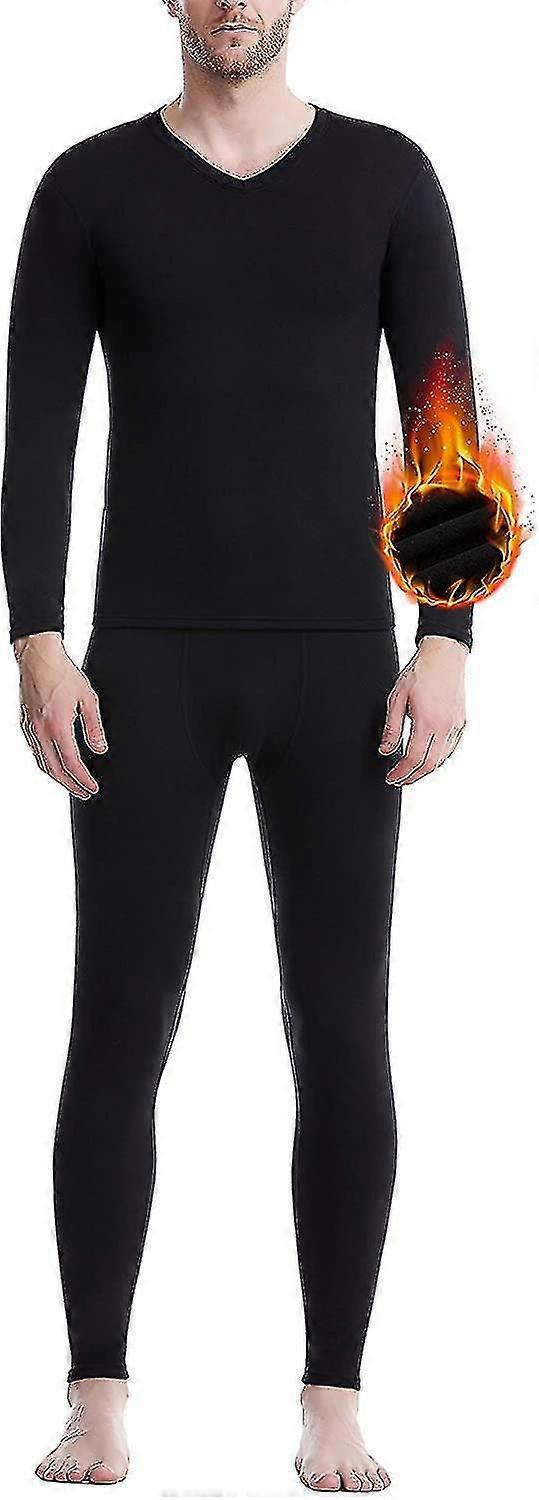 Men's Underwear Set Base Layer Top And Bm,xl