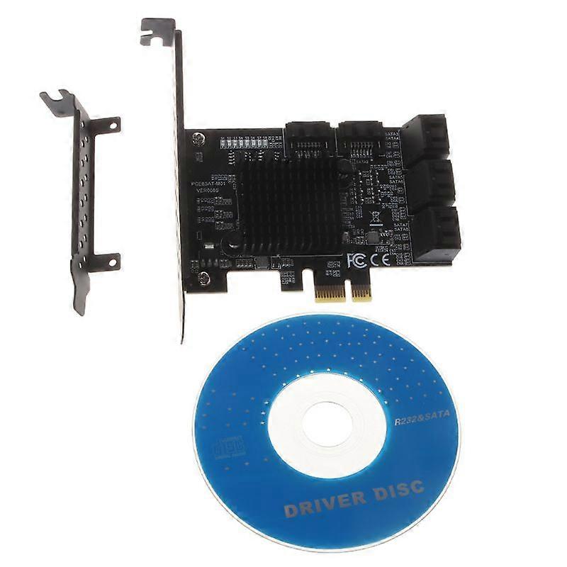 PCI-E 4X to 4 SATA 3.0 Expansion Card Desktop Controller 9215+575 Chip