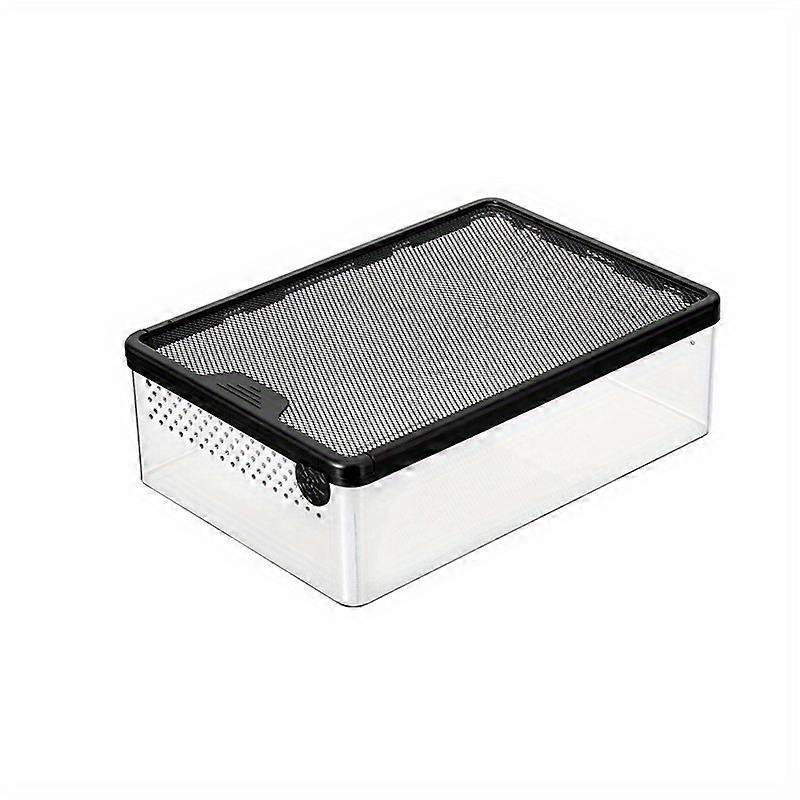 1pc Deluxe Reptile Breeding Enclosure - Secure Horn Frog, Snake & Turtle Habitat - Escape-Proof Climbing Pet Tank for Small Animals - Premium Pet Care