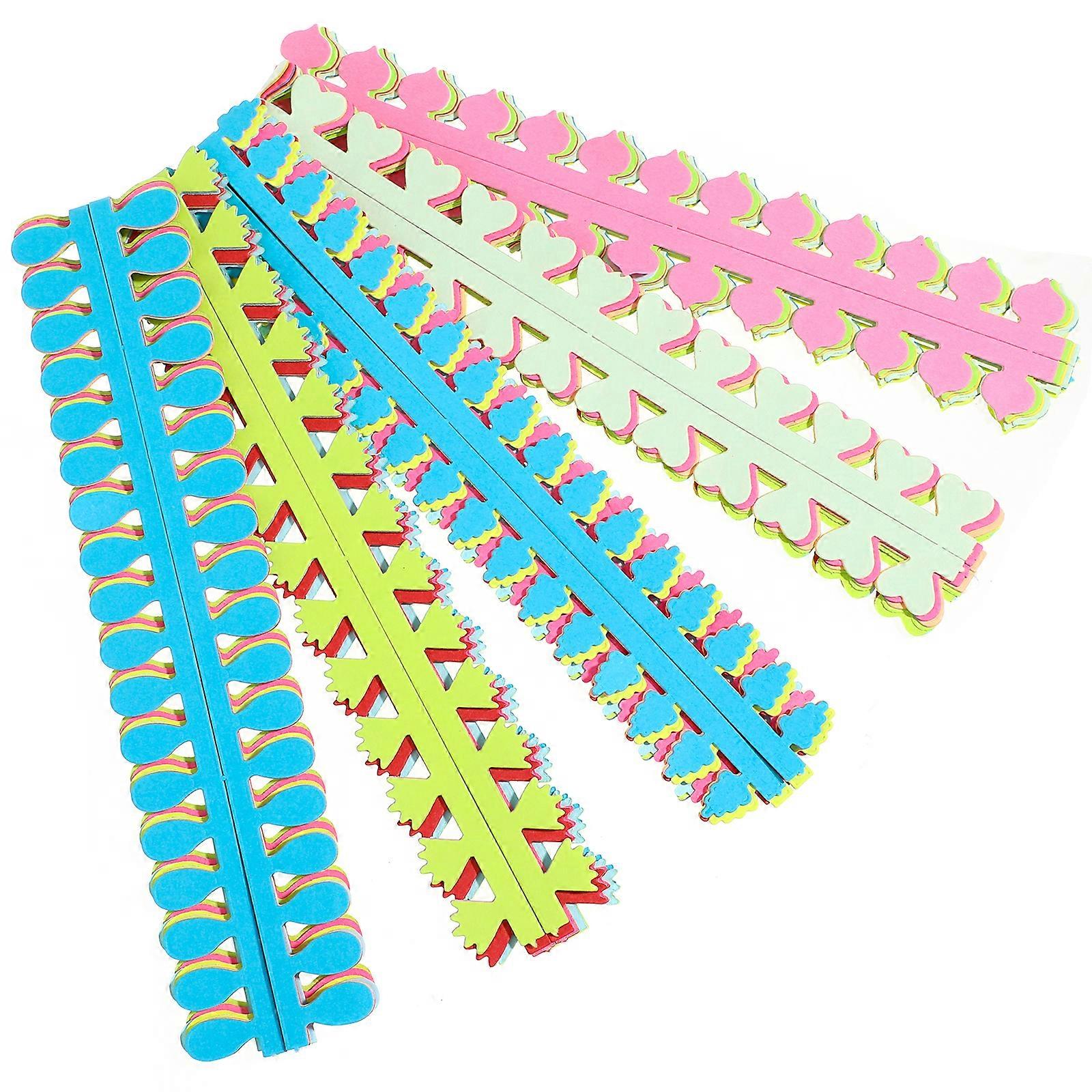 90Pcs Handmade Paper Quilling Strips Flower Design Colorful Paper Quilling for Crafts