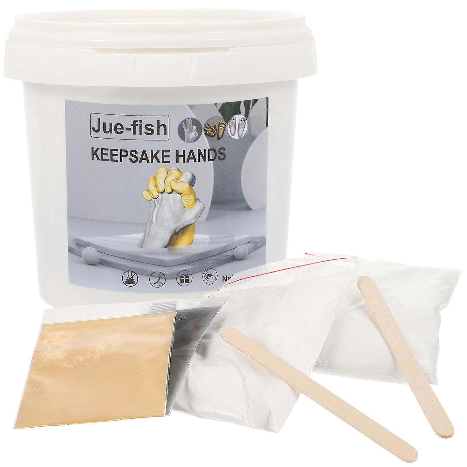 DIY Kits Valentine Hand Casting Kit Hand Casting Plaster Kit Baby Footprint Kit Casting Keepsake Hand Baby Keepsake Ornament