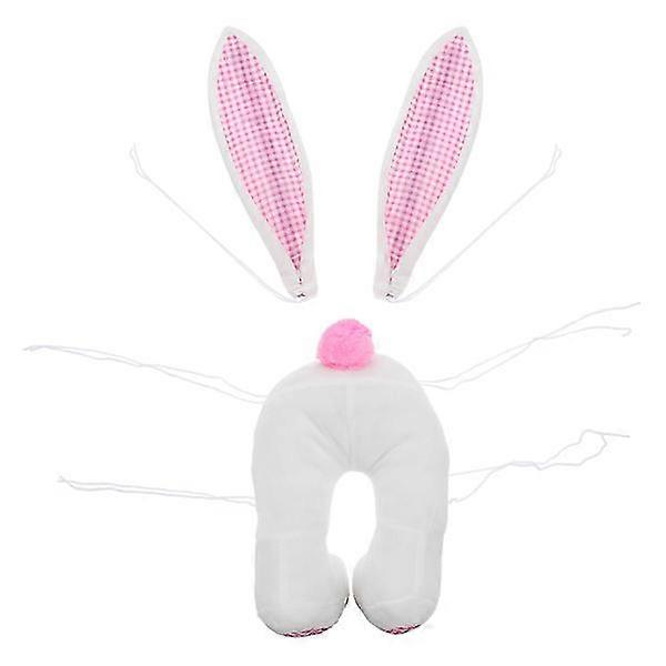1pc Bunny Shaped Diy Wreath Frame Easter Party Decorative Flower Wreath Frame-c