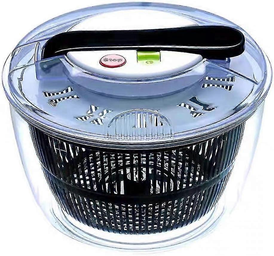 5L Large Salad Spinner - Best Rated Lettuce Spinner, Salad Mixer Bowl, and Dressing Shaker