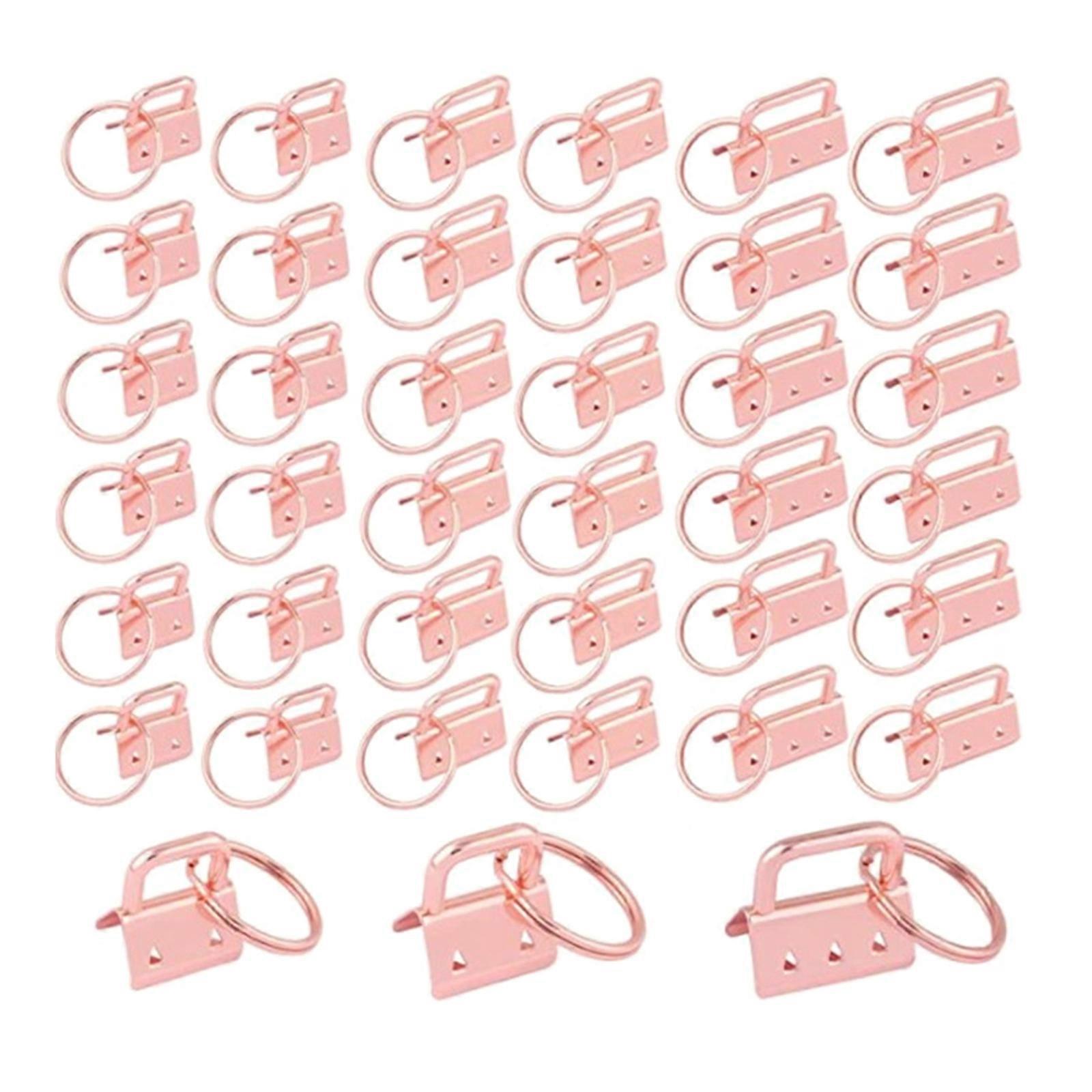 36 Pieces/set Hardware Wristlet Sets for Keychain Making Hardware Supplies