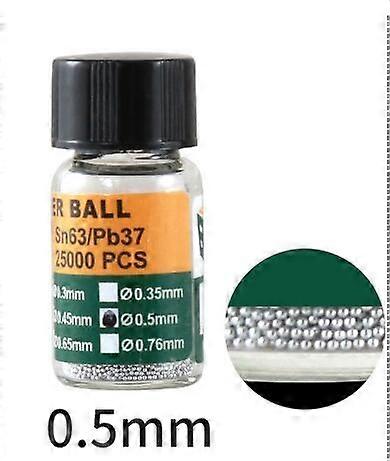 BGA Solder Balls Kit – 0.45mm Tin Balls For Reballing & Circuit Board Repair (25,000 Pcs) - View #13