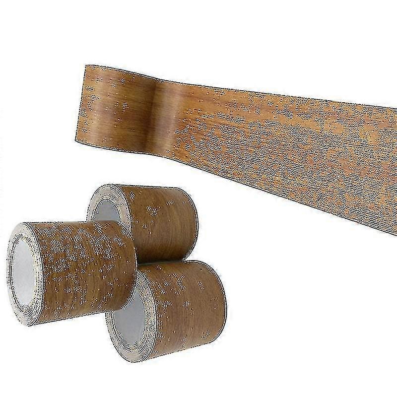 5m Roll Realistic Woodgrain Repair Adhensive Duct Tape For Home Furniture Decora