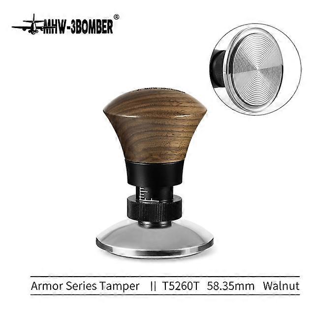 MHW-3BOMBER 58.35mm Espresso Tamper Premium Barista Coffee Tamper with Calibrated Spring Loaded Adjustable Level Tamping Tools