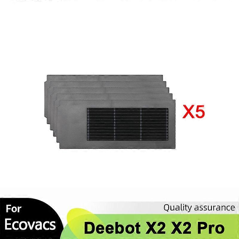 For Ecovacs Deebot X2 omni / X2 Pro / X2 Robot Vacuum Accessories Roller Main Side Brush Hepa Filter Mop Cloth Dust Bag Parts Carpet Sweepers