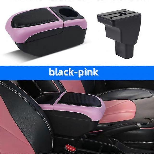 For Hyundai I10 armrest box For Hyundai i10 car armrest box Internal modification USB cup holder Car Accessories