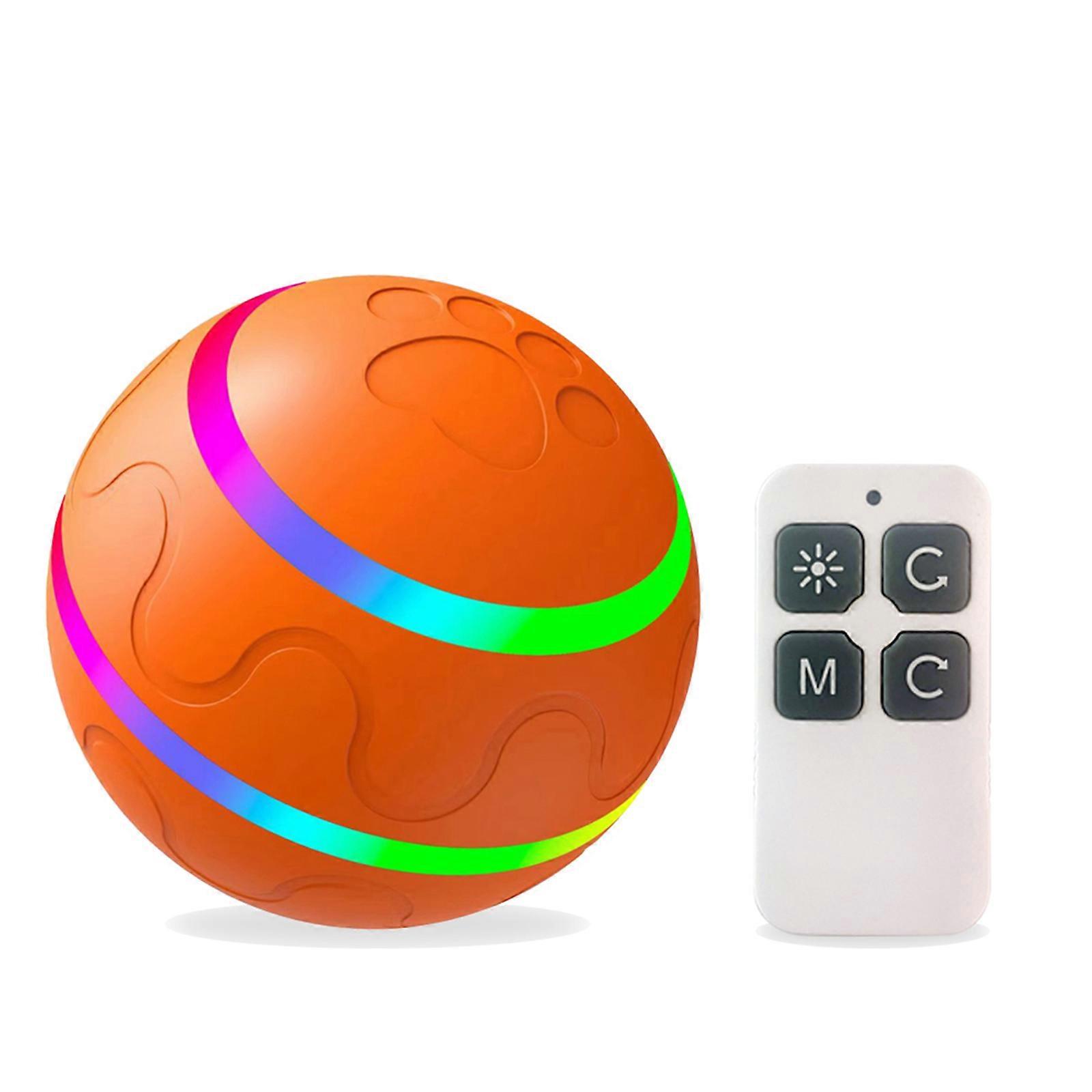 Smart Balls Toys Multicolor Motion Activated Creative Bite Resistant Silicone Training Self-moving