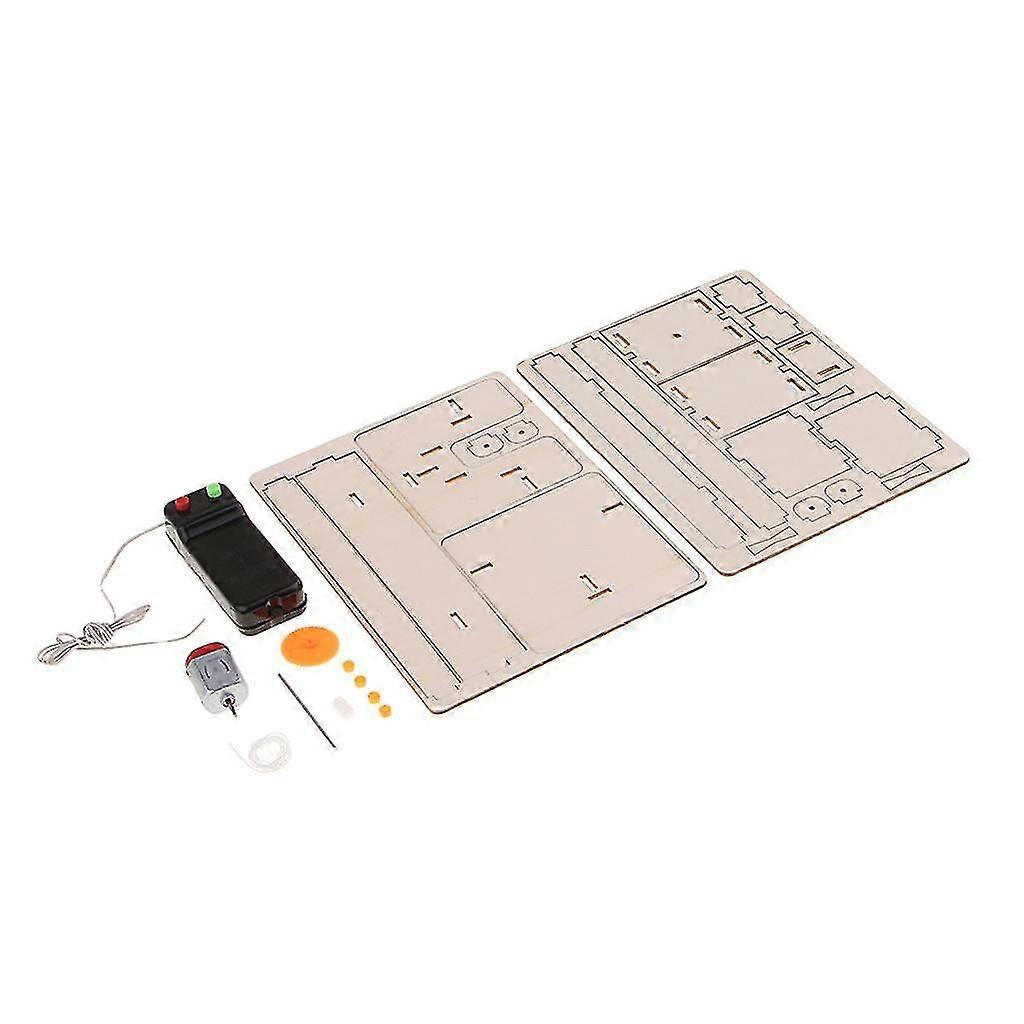 Technology Puzzle Diy Elevator Model Handcraft Robot Science Educational Toy