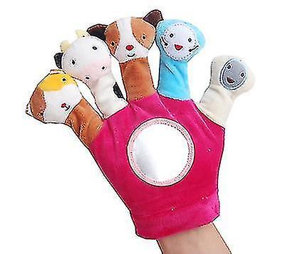 Cute Animal Plush Toy Hand Puppet With Movable Arm