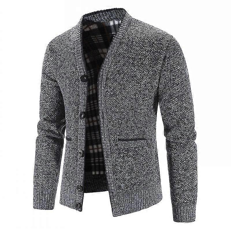 Mens Knit Button Up Cardigan