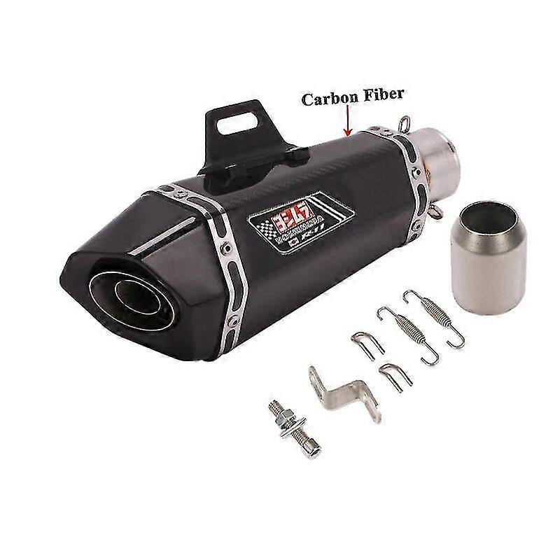 Kiváló kipufogócsőuniverzális 38-51mm motorkerékpár Yoshimura kipufogó moto cső menekülés CBR650 R6 ER6N MT09 duke szénszálas hátsó kipufogódob DB Killer