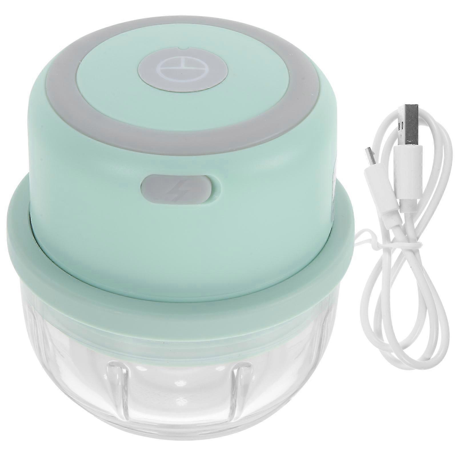 1pc Electric Meat Grinder Multifunctional Food Processor For Home Use (green)