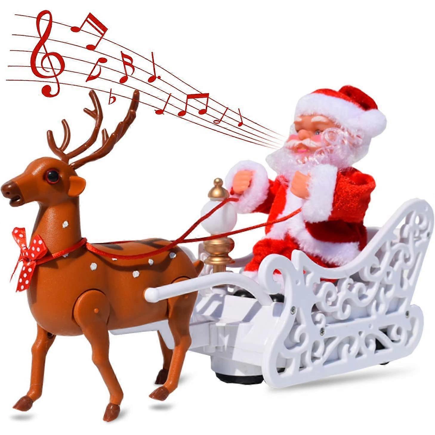 Electric Running Reindeer Toy with Music