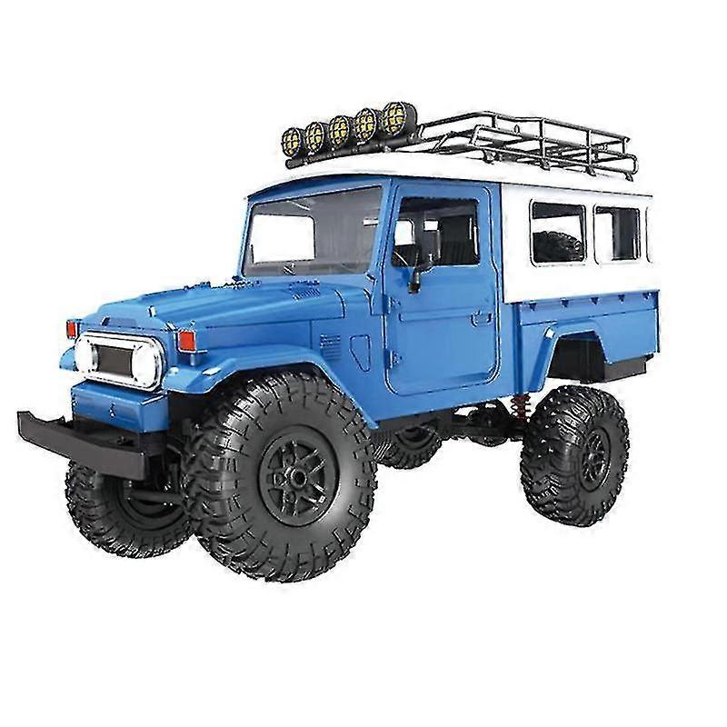 電気レーシングラジコン高速車Mn40 1:12オフロード4x4 Rcジープ(青)