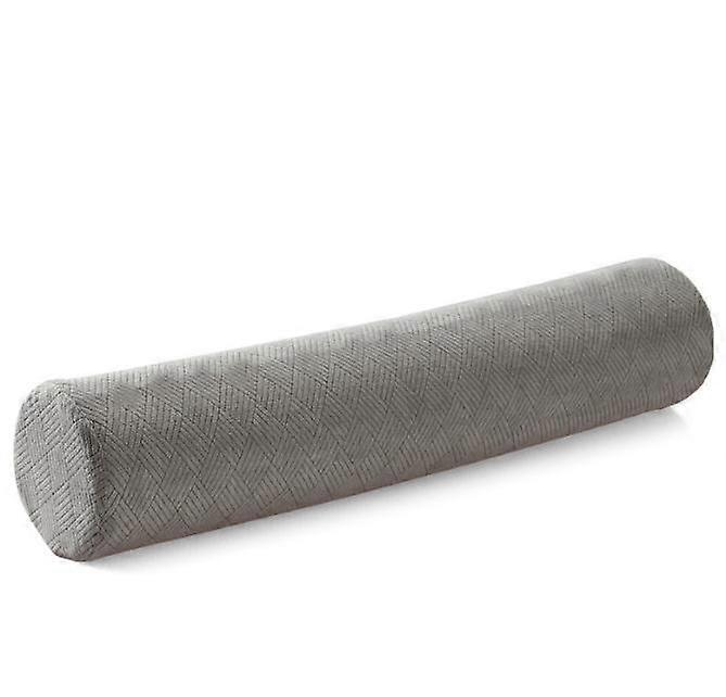 Round Cervical Roll Cylinder Bolster Pillow for Spine and Neck Support