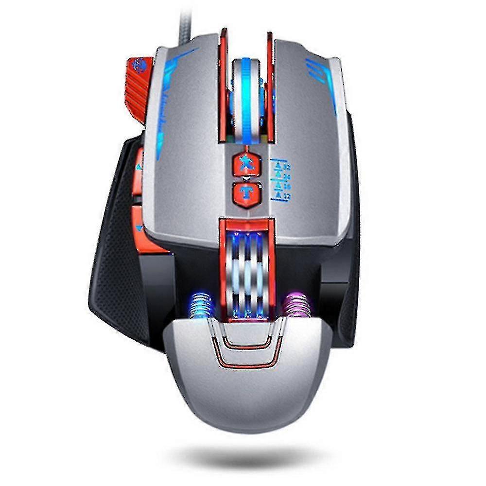 Wired Gaming Mouse Backlit Ergonomic Mouse Programmable Modes
