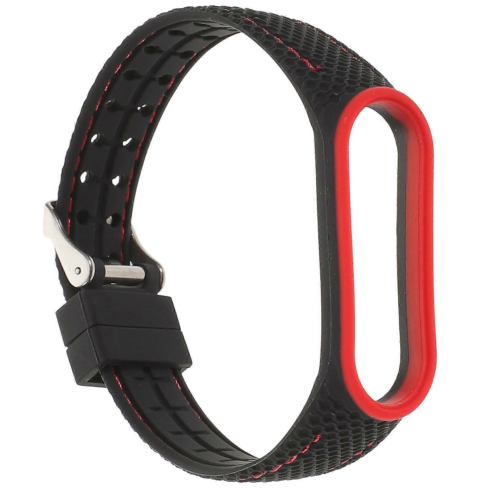 Wear-resistant Watch Band Adjustable Watchband Replaceable Watch Strap Compatible for Mi Band 5/6