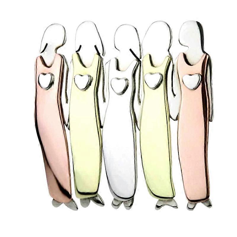 ファッション レディース ベストフレンズ シスターズ ブローチ ピン シャツ カーディガン バッジ クリスマス ギフト