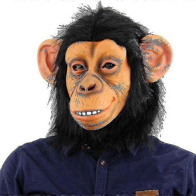 Halloween Horror Latex Animal Monkey Mask
