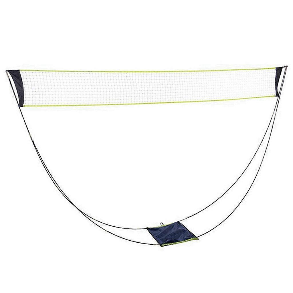 Badminton Tennis Net Stand Pole Net for Volleyball Beach Grass Park Outdoors