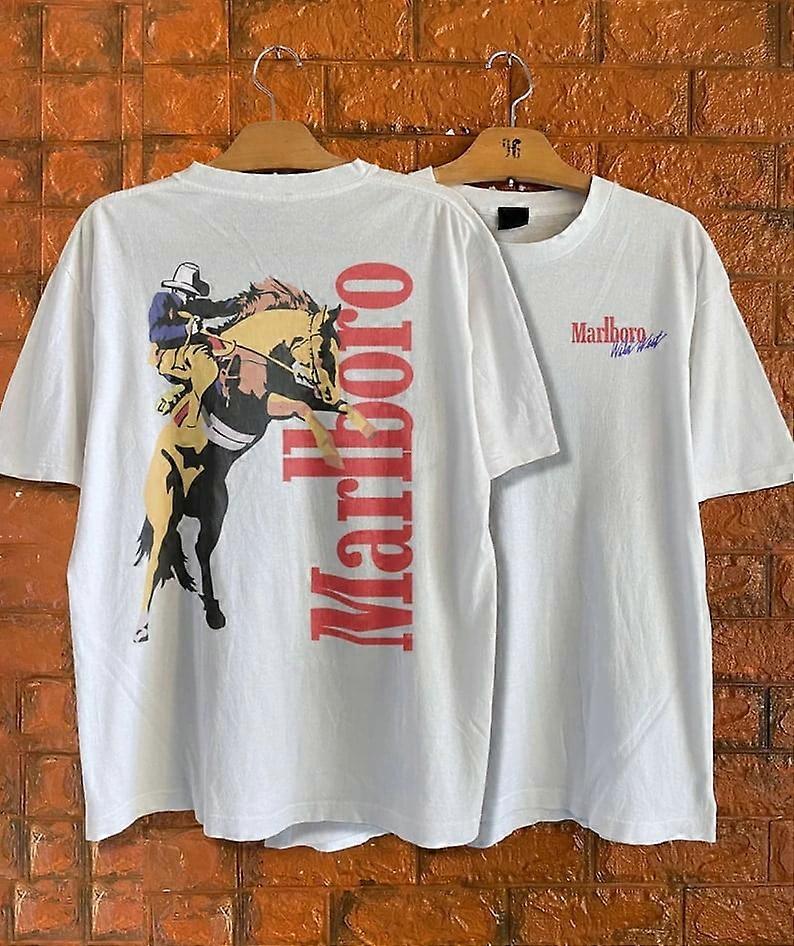 Vintage Marlboro Cowboy Wild West Shirt, Country Music Shirt, Cowboy Killer  Shirt, Boho Shirt, Cowboy Rodeo Tshirt, Counfctfw163 - Main Image