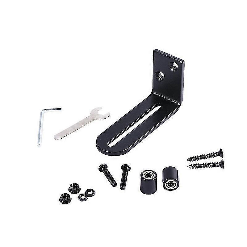 دليل أرضي منزلق قابل للتعديل من الصلب الكربوني ، أجهزة باب الحظيرة ، 122 * 65 مم