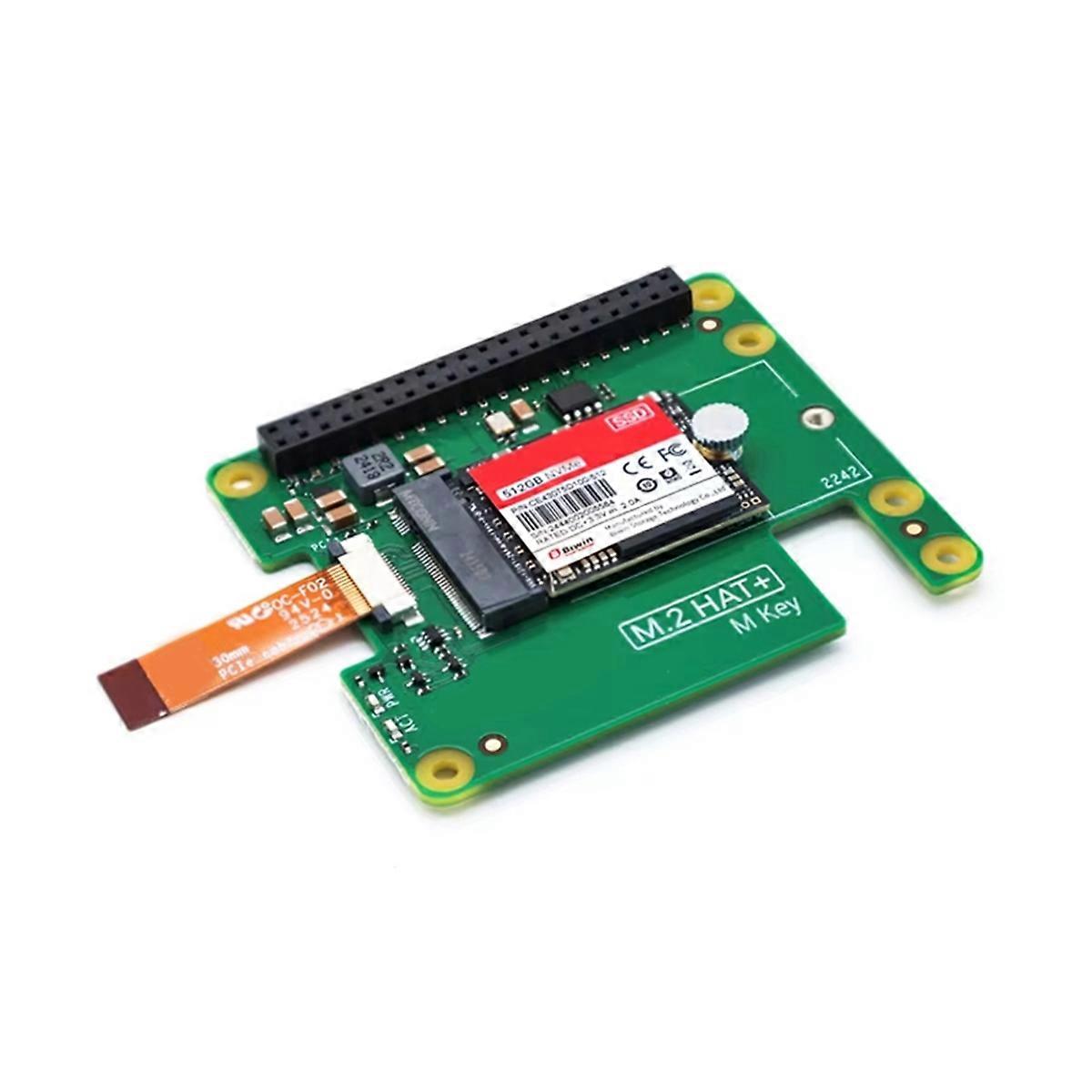 Pre 5 SSD Upgrade Kit - Whit M.2 HAT+, 512 GB - Zvýšte výkon svojho Pi