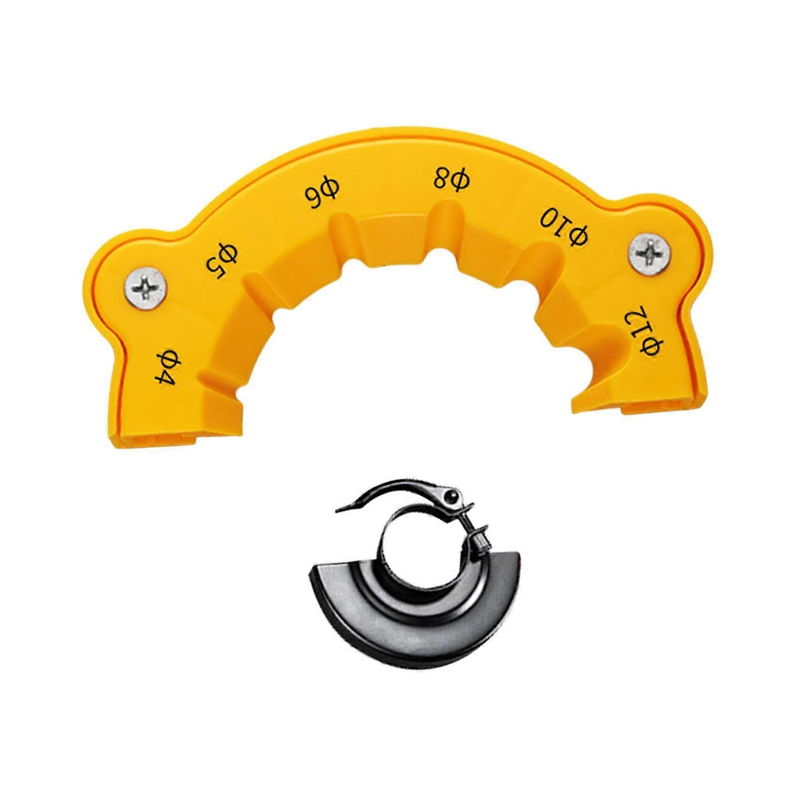 Drill Bit Sharpener Sturdy Easy to Install Multifunctional Drill Bit Grinder 115 Type Cover