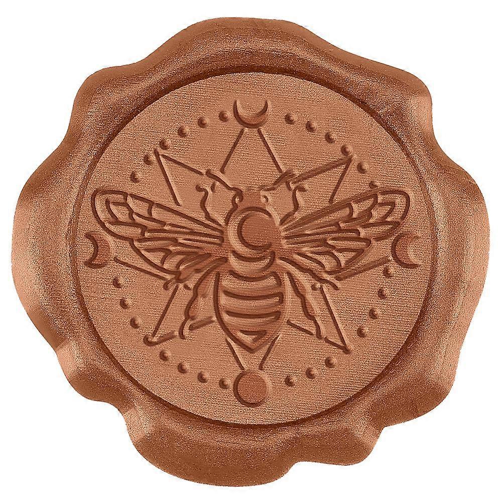 50Pcs Adhesive Wax Seal Stickers Envelope Seal Decoration For Craft Scrapbook DIY Gift Camel Bees 30mm