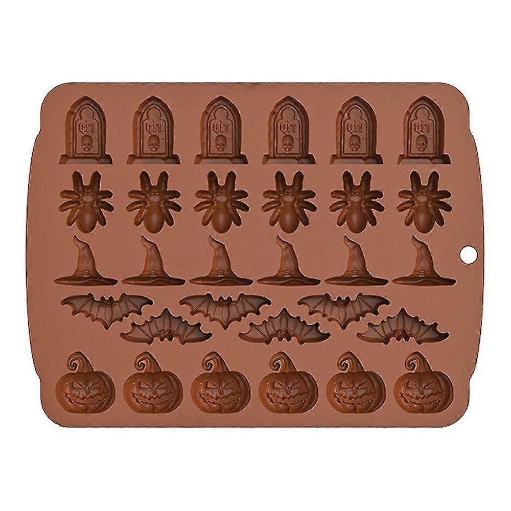 Halloween Molds Candy Soap Mold Cookie Baking Moldice Cube Tray,8743