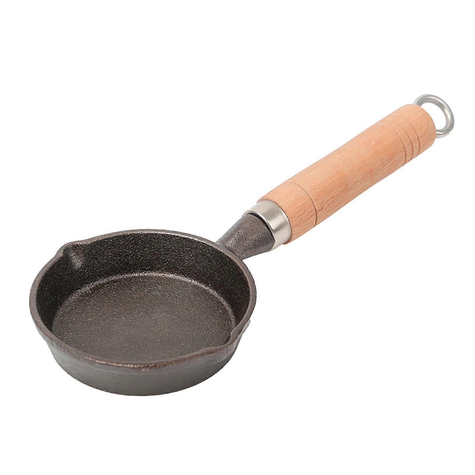 Mini Egg Pan Multifunctional Prevent Stick Even Heating Small Egg Frying Pan for Home
