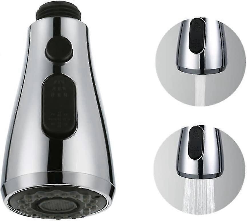 Faucet Shower With Stop Button 2 Types Of Retractable Spray Kitchen Sink Pro Head For Toilet Mixer Tap Universal Bathroom Faucet