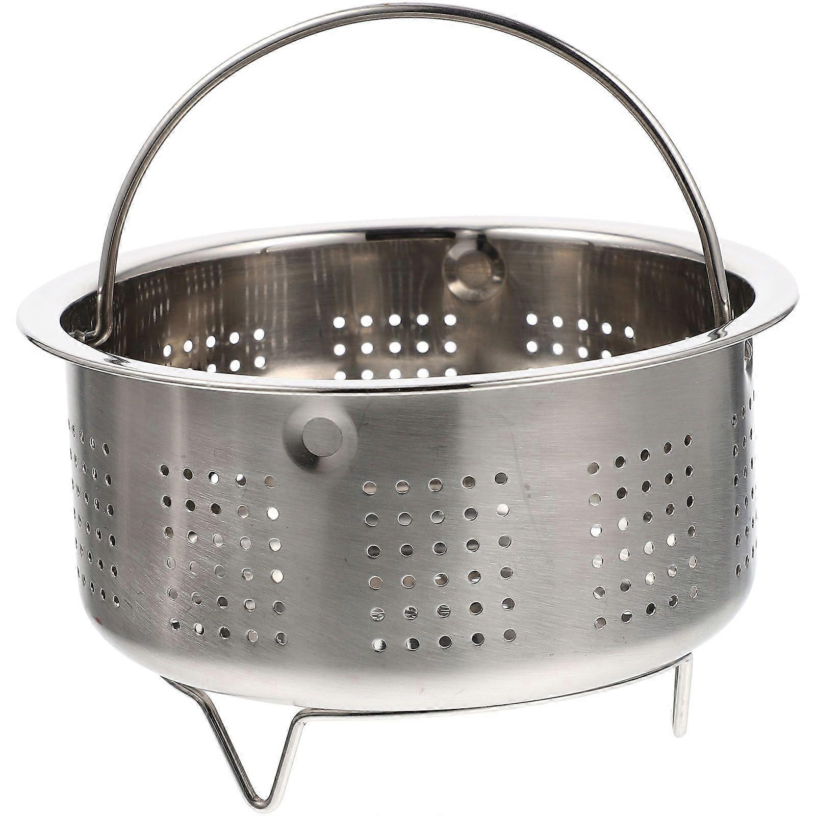 Multi-use Vegetable Steamer Stainless Steel Steaming Basket For Vegetable Dumpling