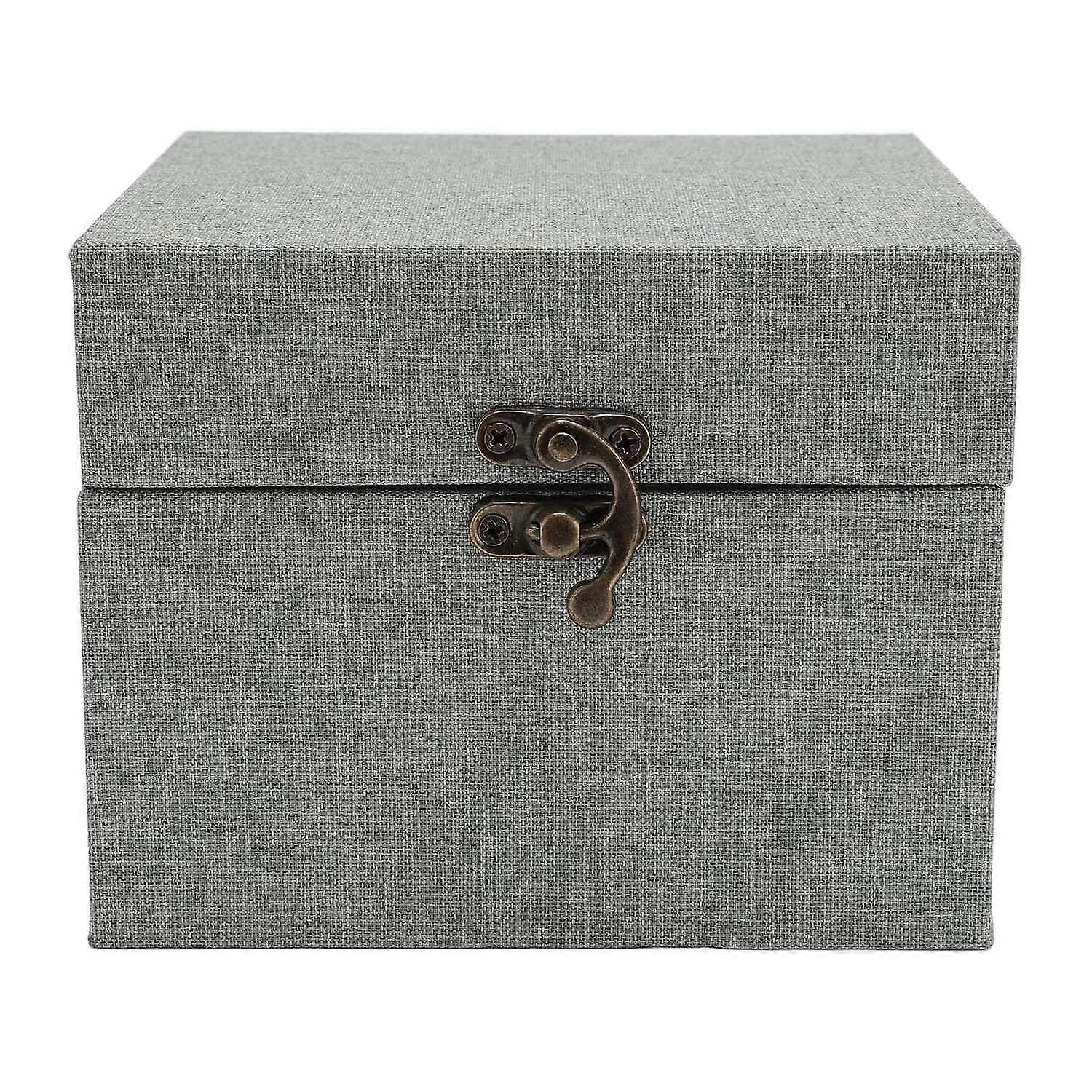 1/4 Ball Jointed Doll Head Box Retro Elegant Shockproof Storage Case for 18‑19.5cm Head Circumferenc