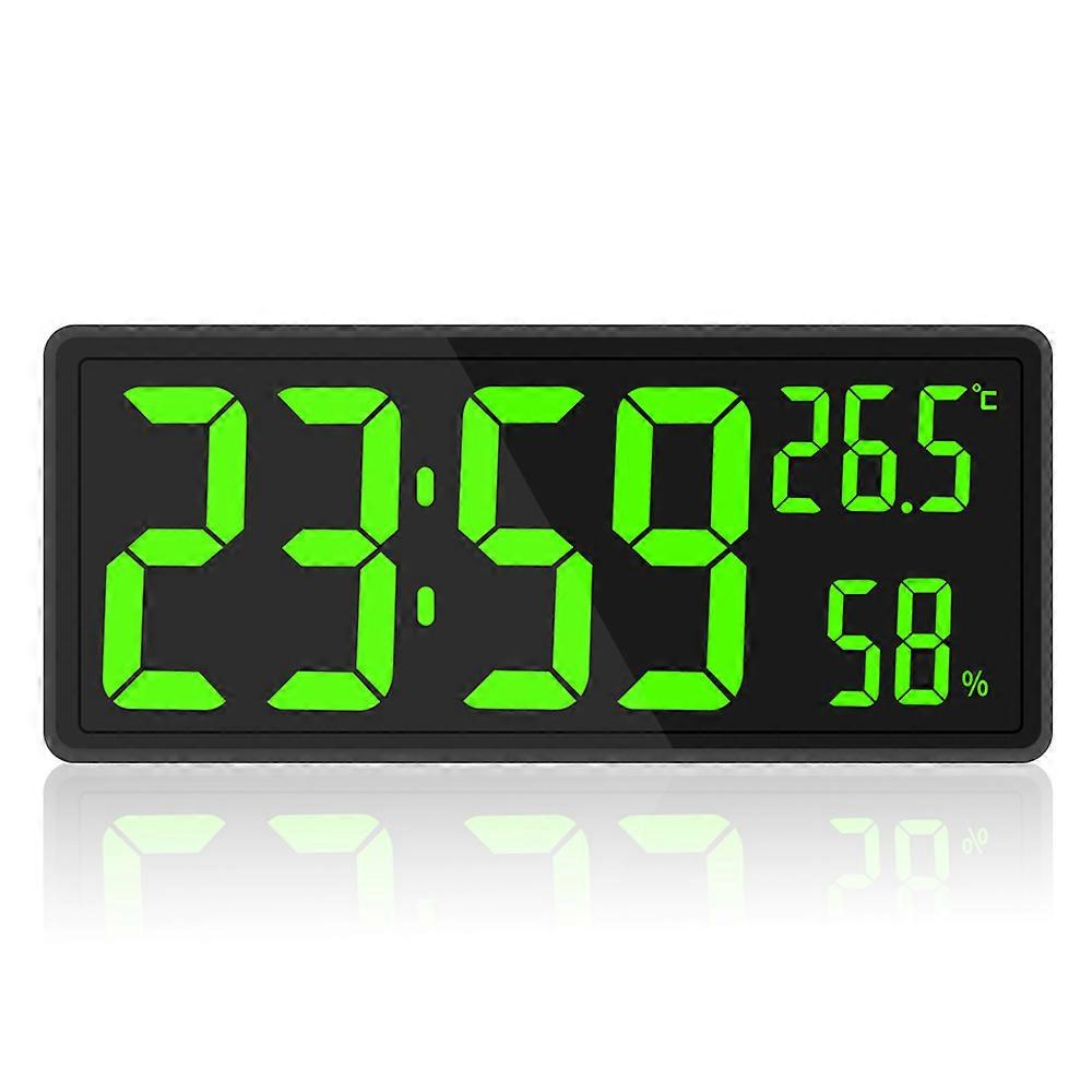 Digital Wall Clock, Large, Quiet