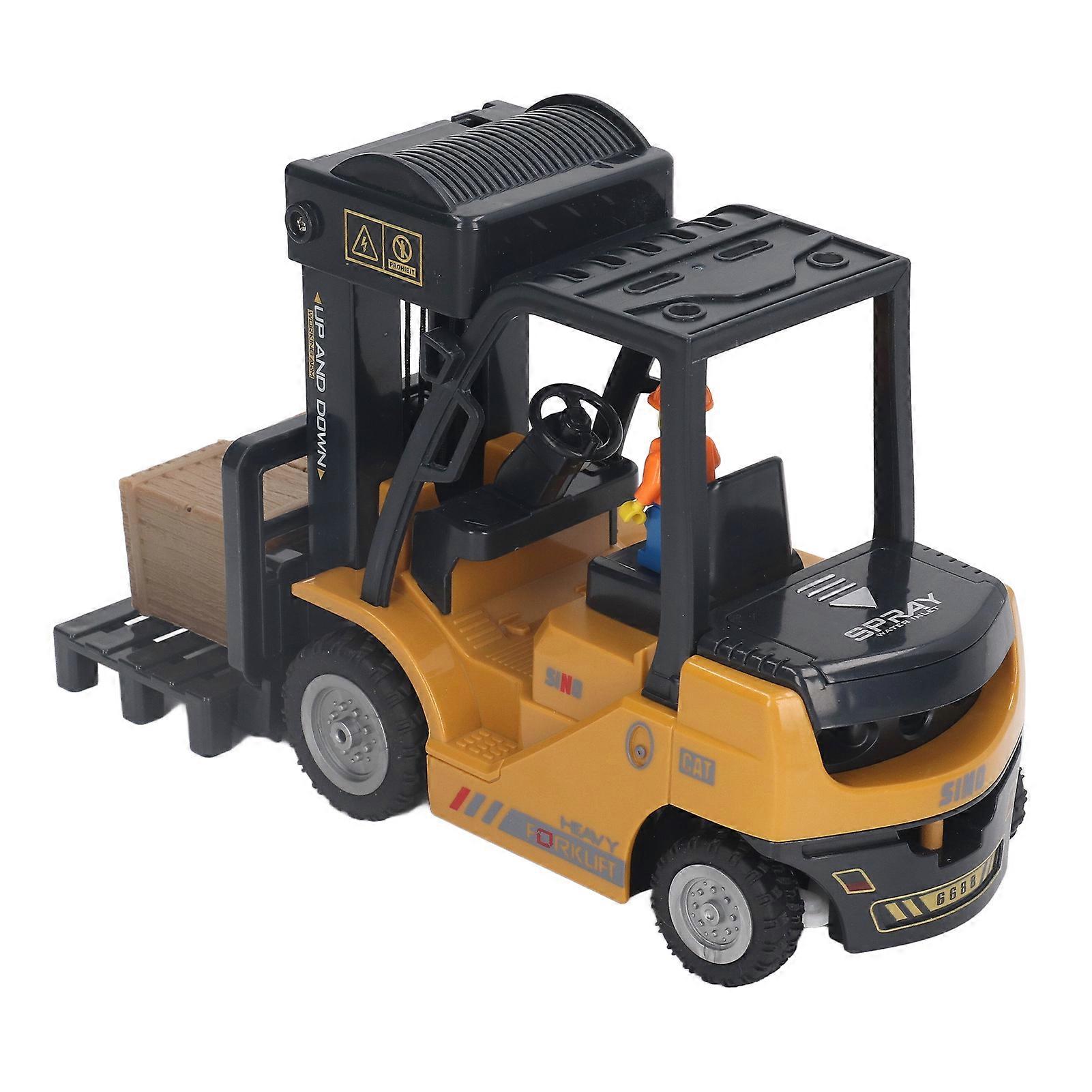 1:24 remote control forklift, professional full-function construction toy